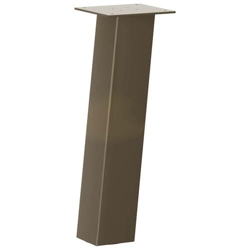 Sofabordben 4 stk. naturstål 30 cm stål