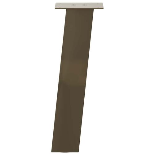 Sofabordben 4 stk. naturstål 30 cm stål