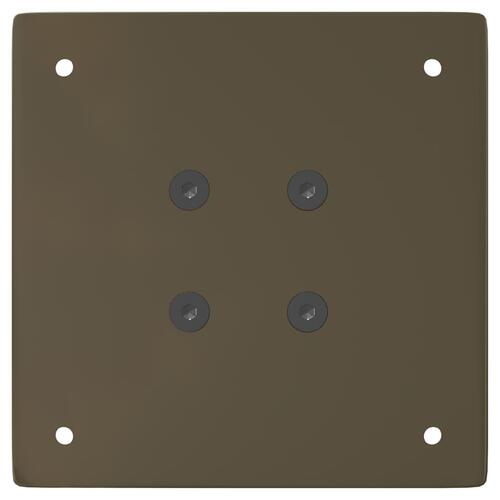 Sofabordben 4 stk. naturstål 30 cm stål