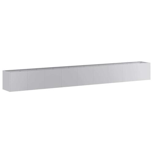 Plantekasse 360x40x40 cm galvaniseret stål