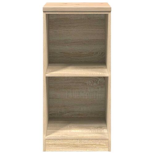 Garageopbevaringsskab Sonoma eg 40x51x85cm Massivt træ Fyrretræ