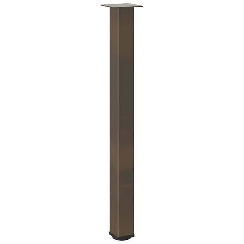 Sofabordben 4 stk. naturstål 100-102 cm stål