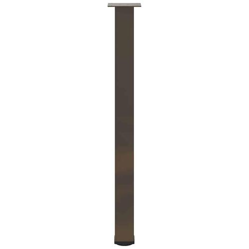 Sofabordben 4 stk. naturstål 100-102 cm stål