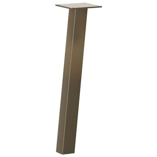 Sofabordben 4 stk. naturstål 42 cm stål