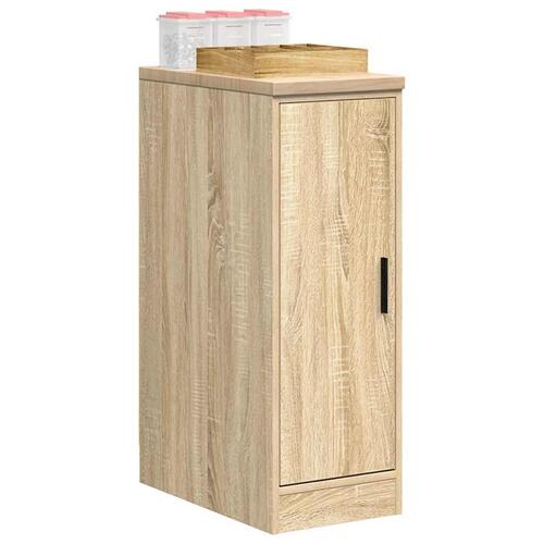 Garageopbevaringsskab Sonoma eg 30x51x85cm Massivt træ Fyrretræ