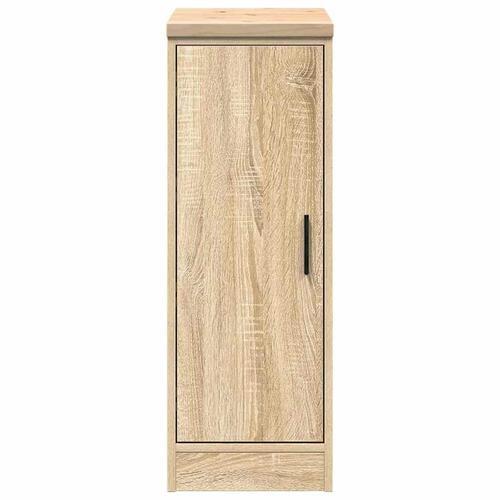 Garageopbevaringsskab Sonoma eg 30x51x85cm Massivt træ Fyrretræ