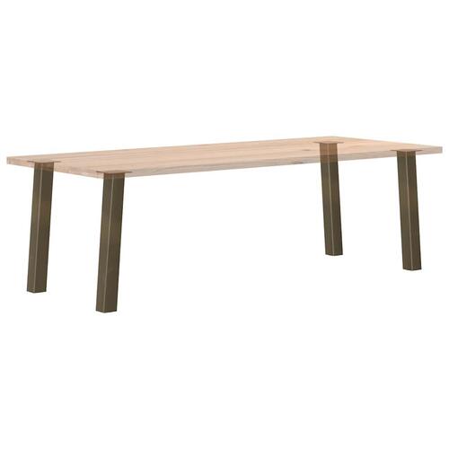Sofabordben 4 stk. naturstål 72 cm stål