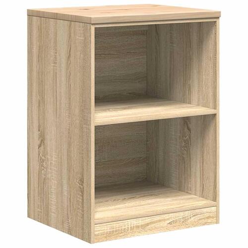 Garageopbevaringsskab Sonoma eg 60x51x85cm Massivt træ Fyrretræ