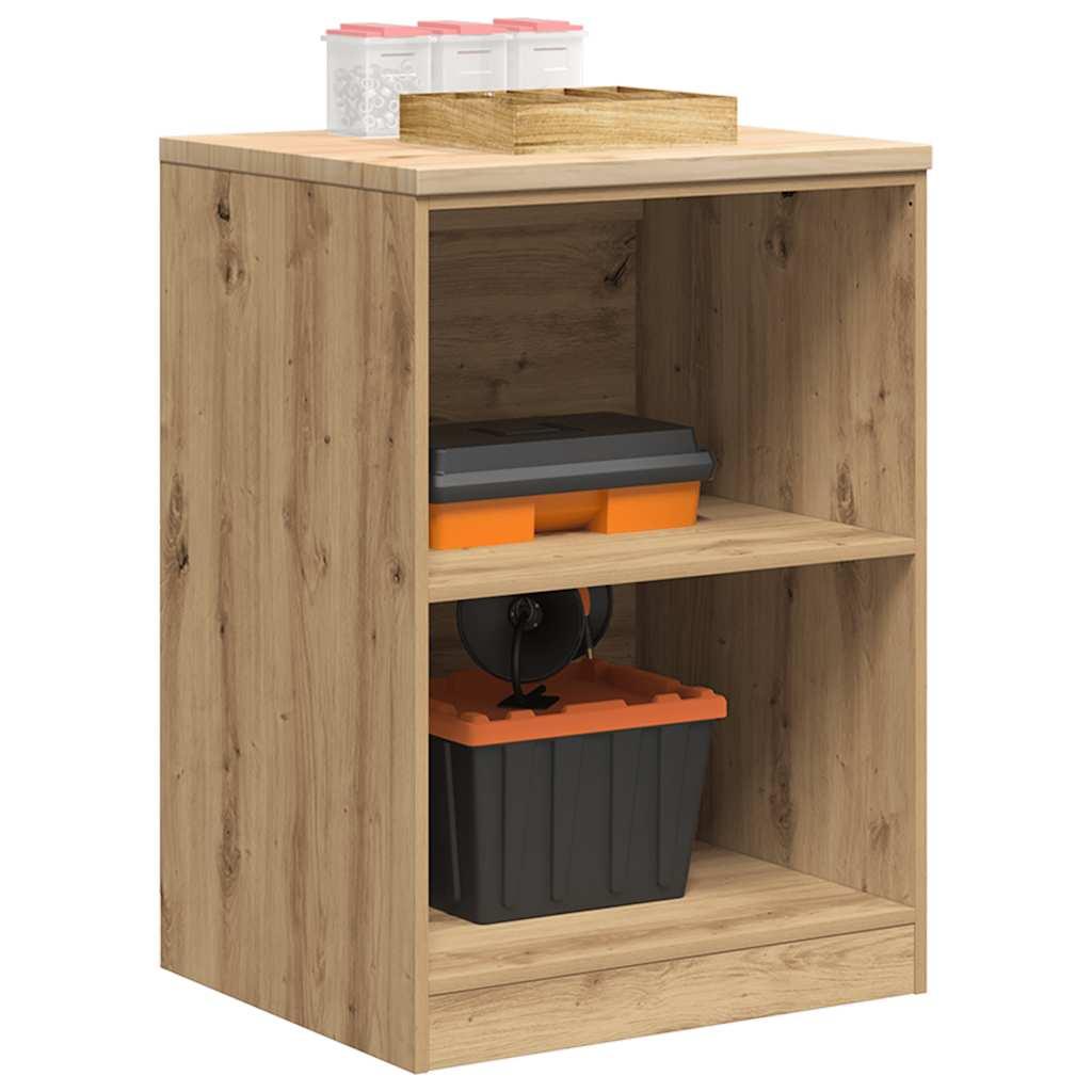 Garageopbevaringsskab Håndværks eg 60x51x85 cm