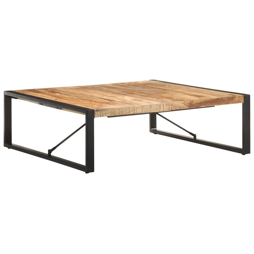 Sofabord 120x120x40 cm ru mangotræ