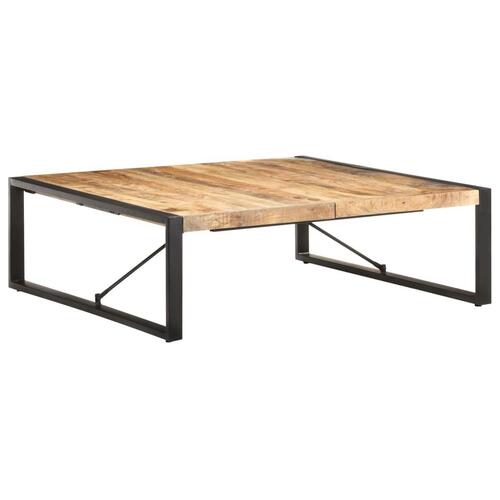 Sofabord 120x120x40 cm ru mangotræ