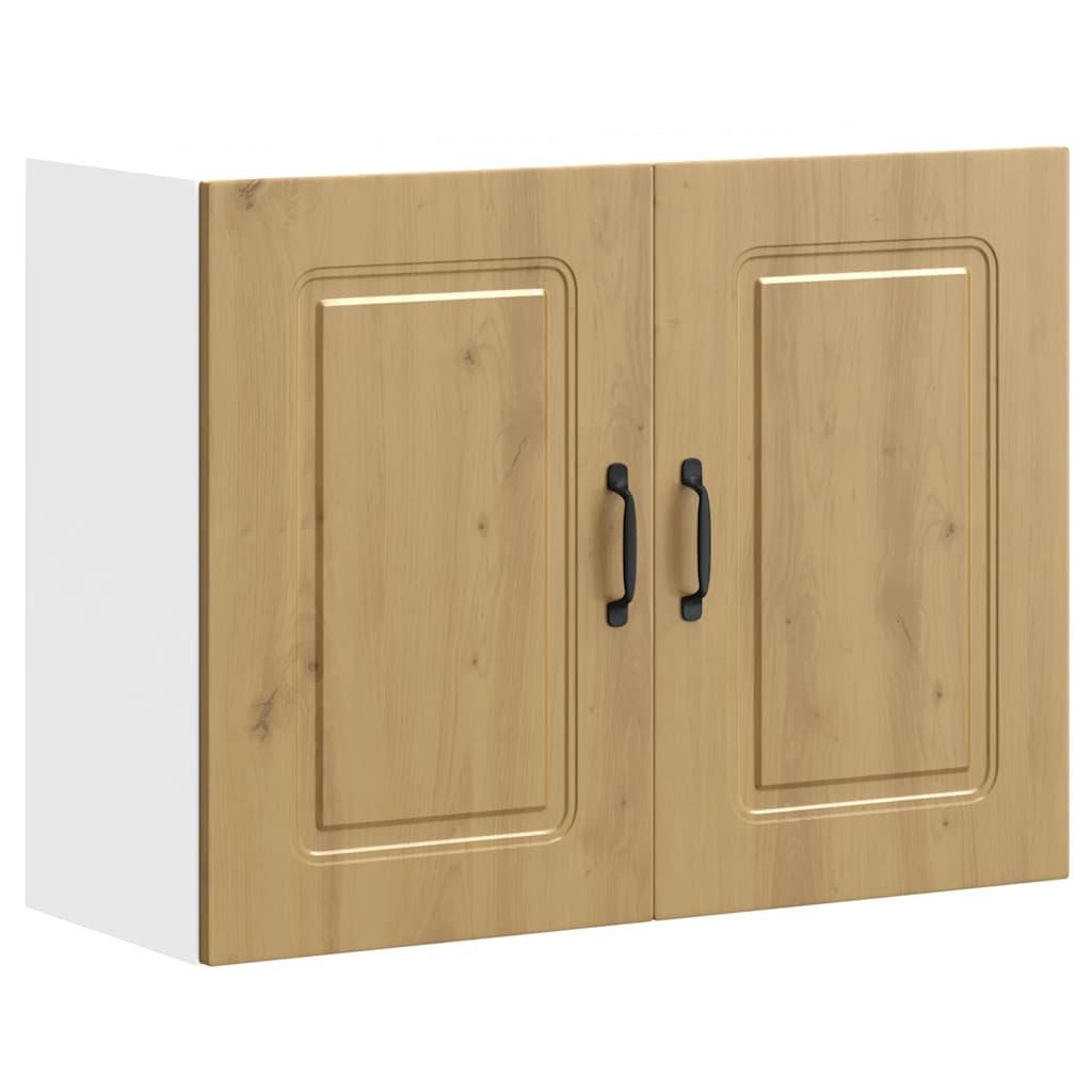 Køkkenvægskab Kalmar konstrueret træ egetræsfarvet