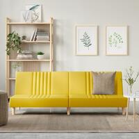Sovesofa stof lysegul