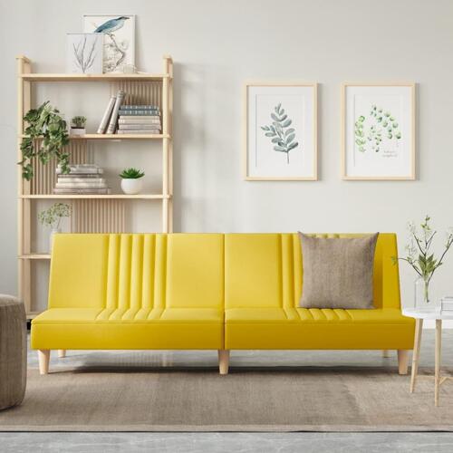 Sovesofa stof lysegul