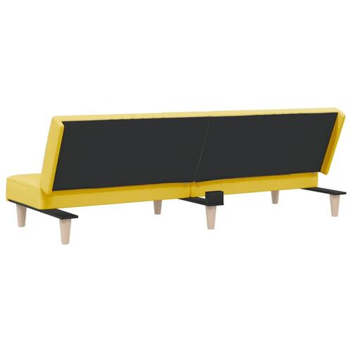 Sovesofa stof lysegul