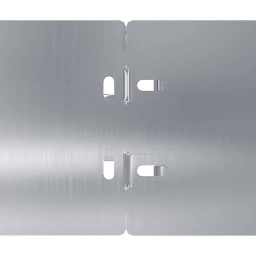 Plænekanter 10 stk. 10x103 cm galvaniseret stål