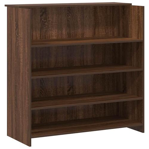 Receptionsskranke 180x50x103,5 cm brun egetræsfarve