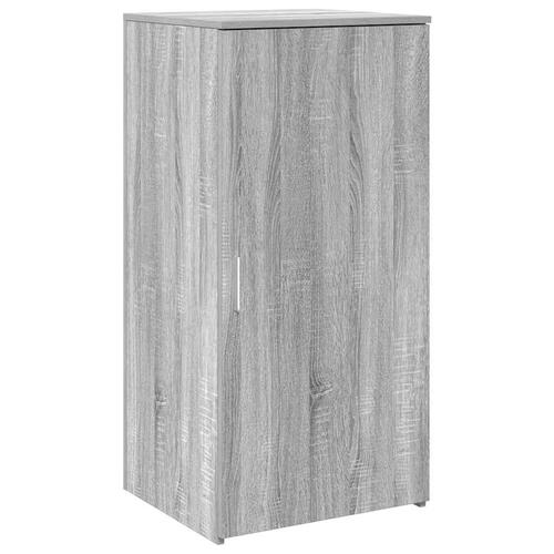 Receptionsskranke 200x50x103,5 cm konstrueret træ grå sonoma