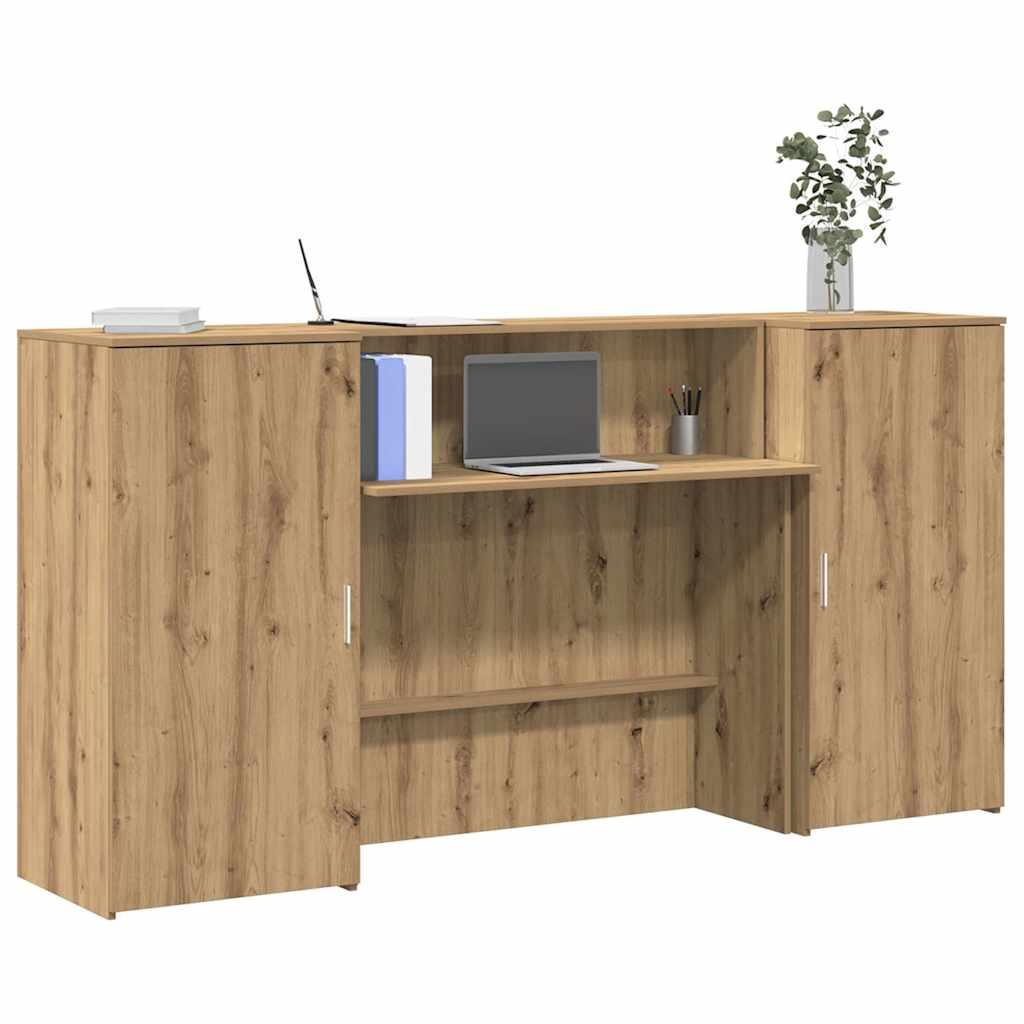 Receptionsskranke Konstrueret Træ - artisan eg / 200 x 50 x 103.5 cm