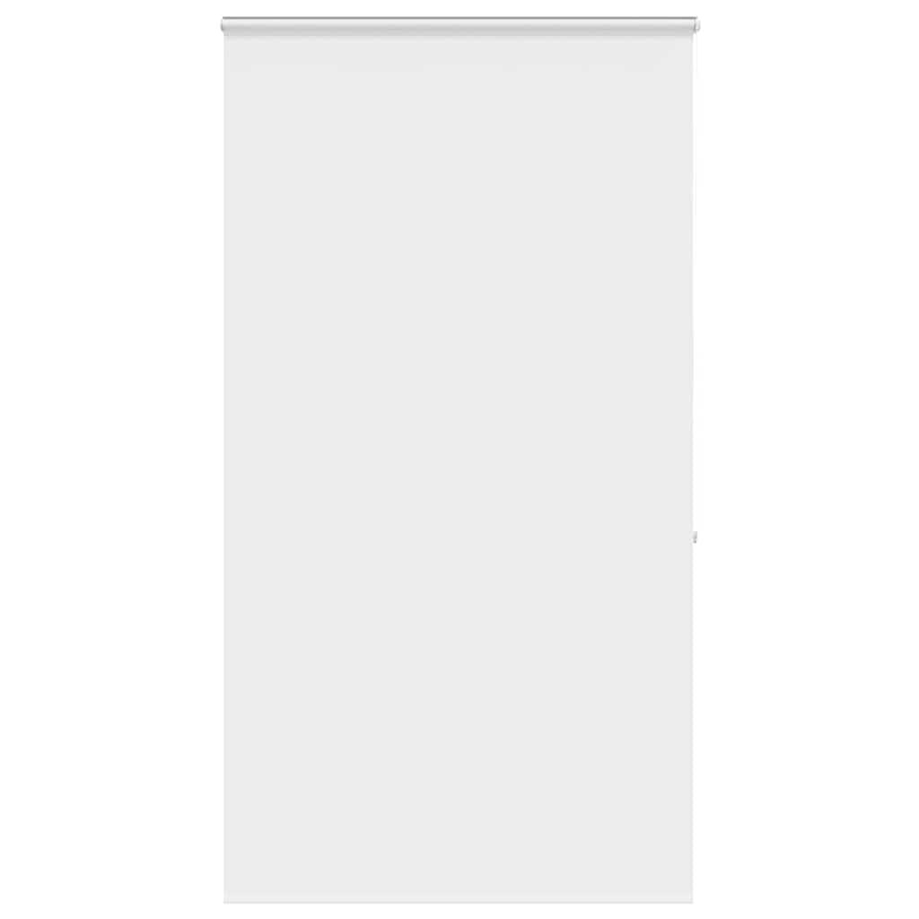 Bruserullegardin Stofbredde 76 Cm Hvid - med kassette / 120 x 240 cm