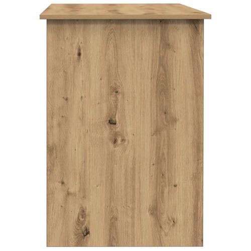 Skrivebord 100x55x75 cm konstrueret træ kunsteg