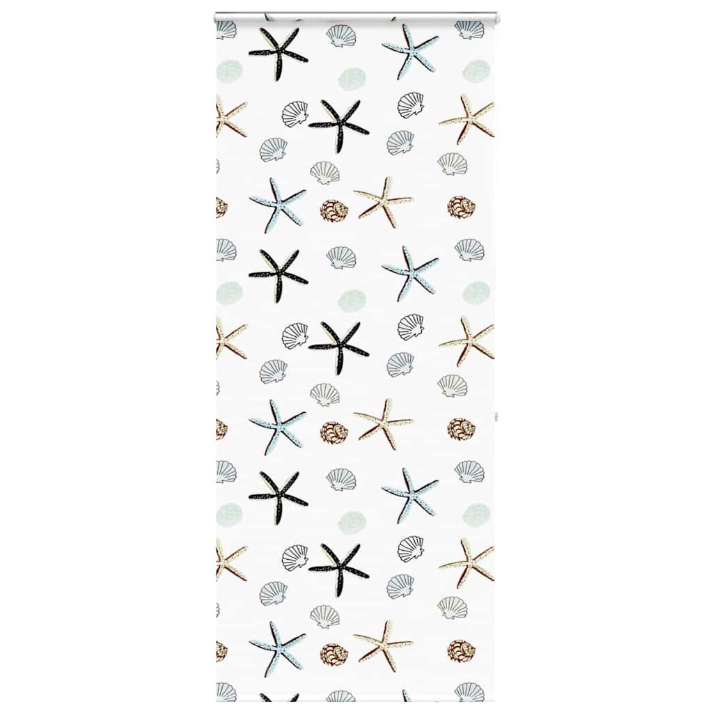 Bruserullegardin med kassette 110x240 cm Stofbredde 106 cm billede