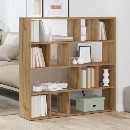 Bogreol/rumdeler 105x24x102 cm kunsteg