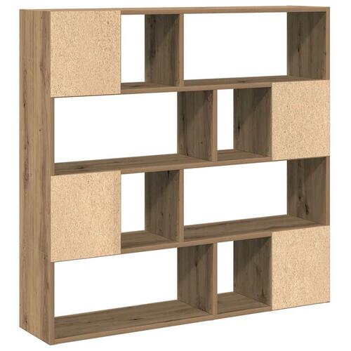 Bogreol/rumdeler 105x24x102 cm kunsteg