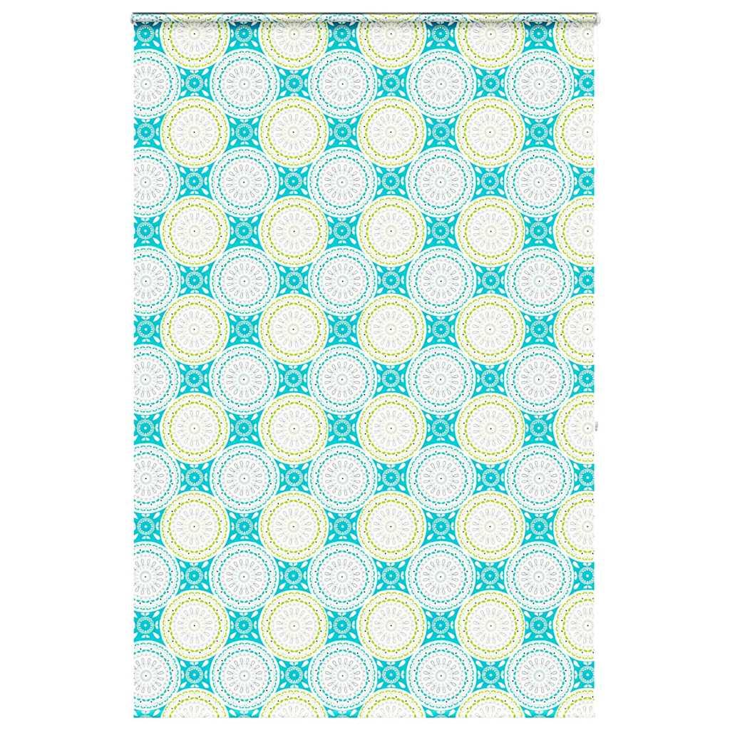 Bruserullegardin Stofbredde 76 Cm Ornament - med kassette / 160 x 240 cm