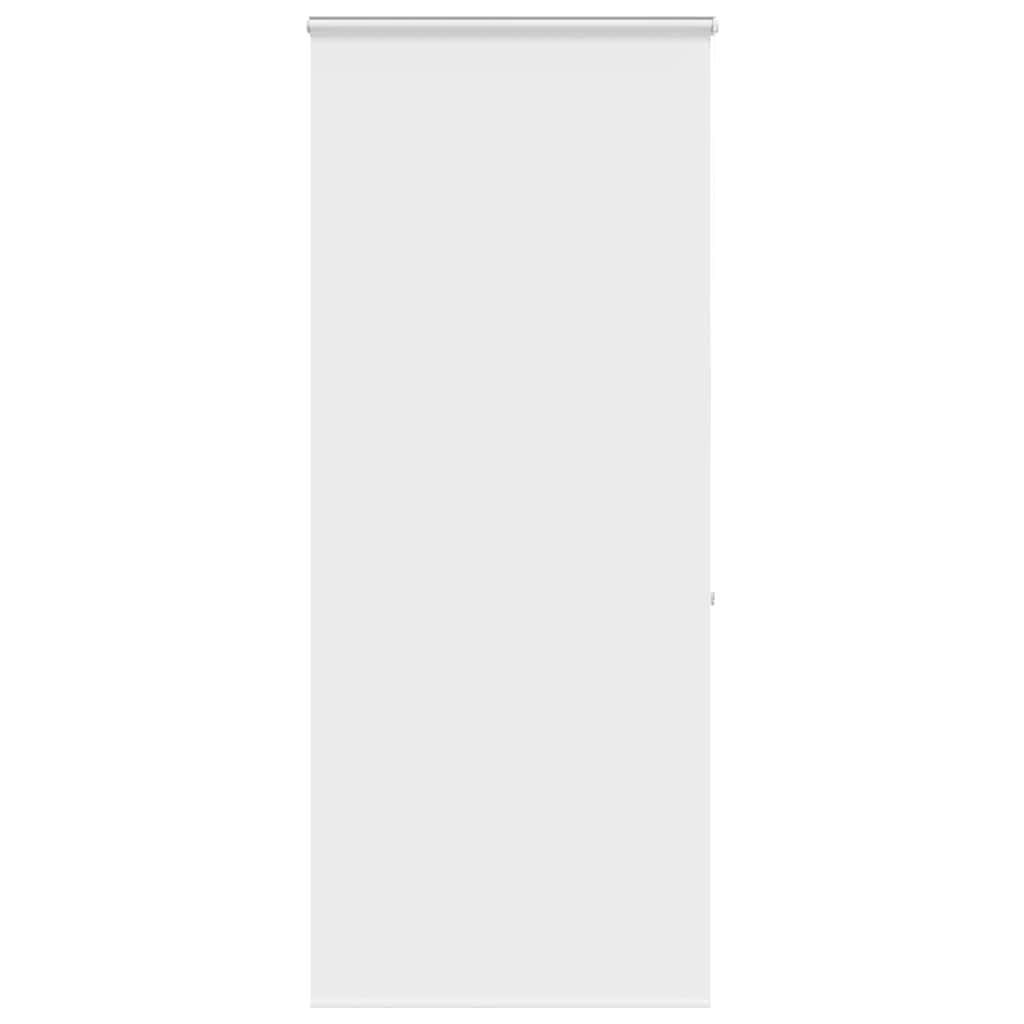 Bruserullegardin Stofbredde 76 Cm Hvid - med kassette / 110 x 240 cm