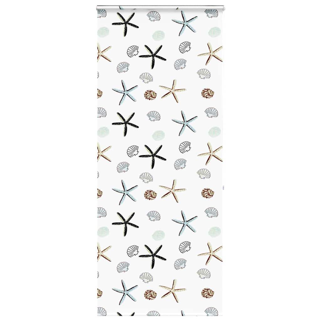 Bruserullegardin med kassette 100x240 cm Stofbredde 96 cm billede