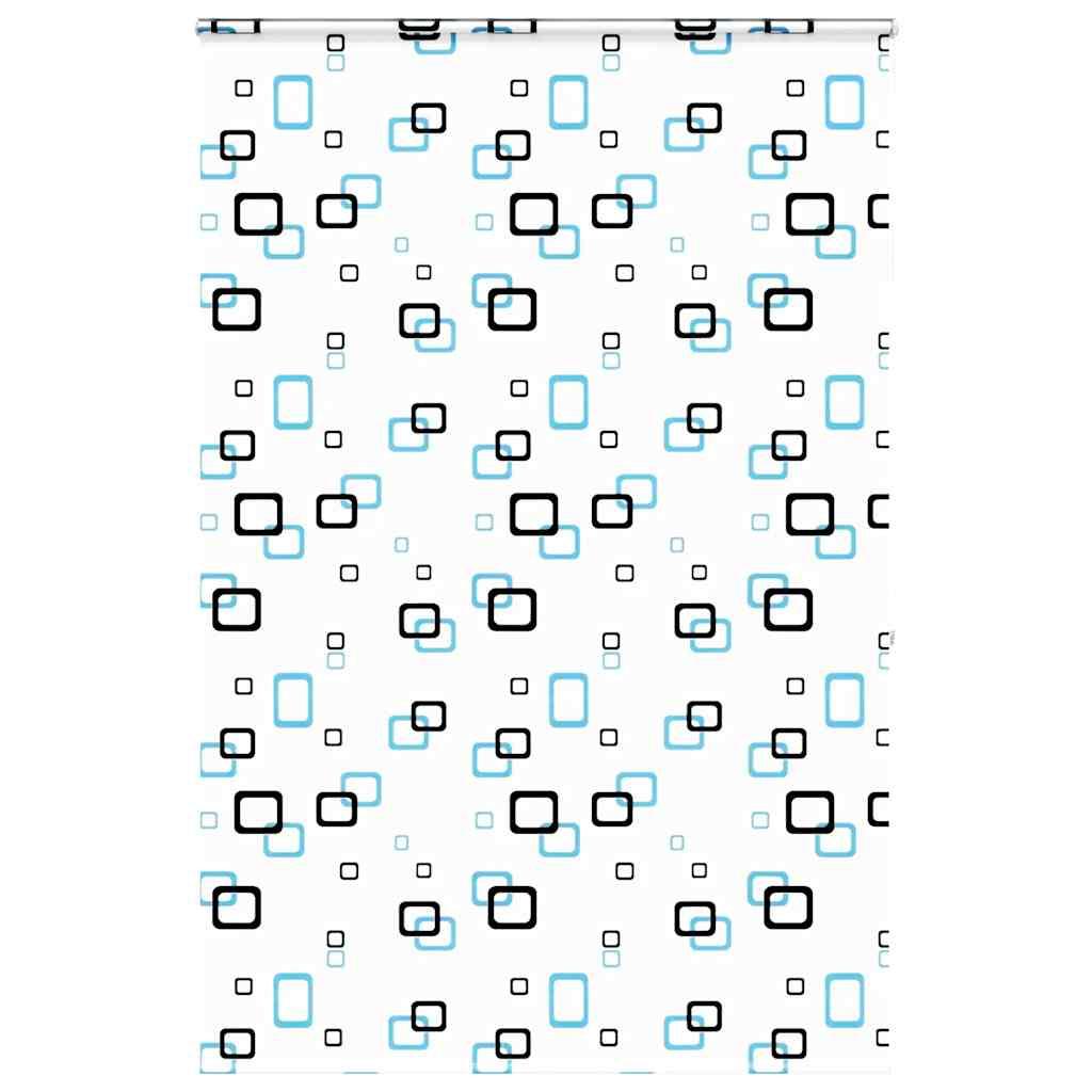 Bruserullegardin med kassette 150x240 cm Stofbredde 146 cm billede