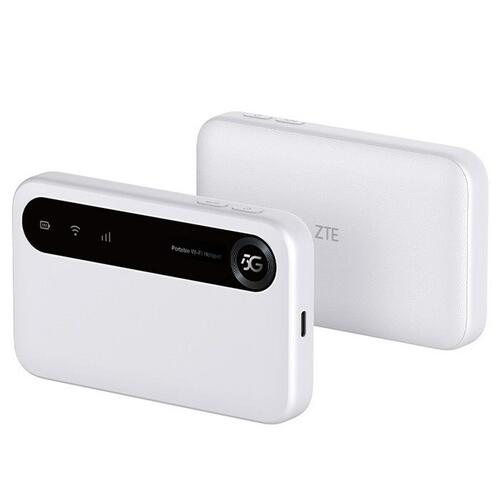 Router ZTE U50 Hvid 5G Wi-Fi 5 GHz Wi-Fi 6 GHz Wi-Fi 4