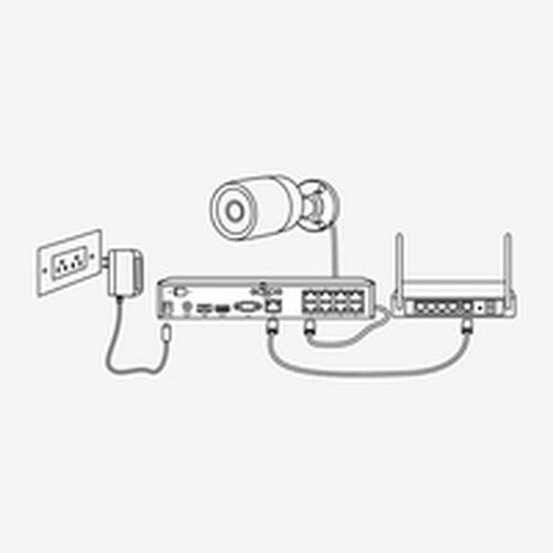 Videokamera til overvågning Reolink RLC-510A-Biała