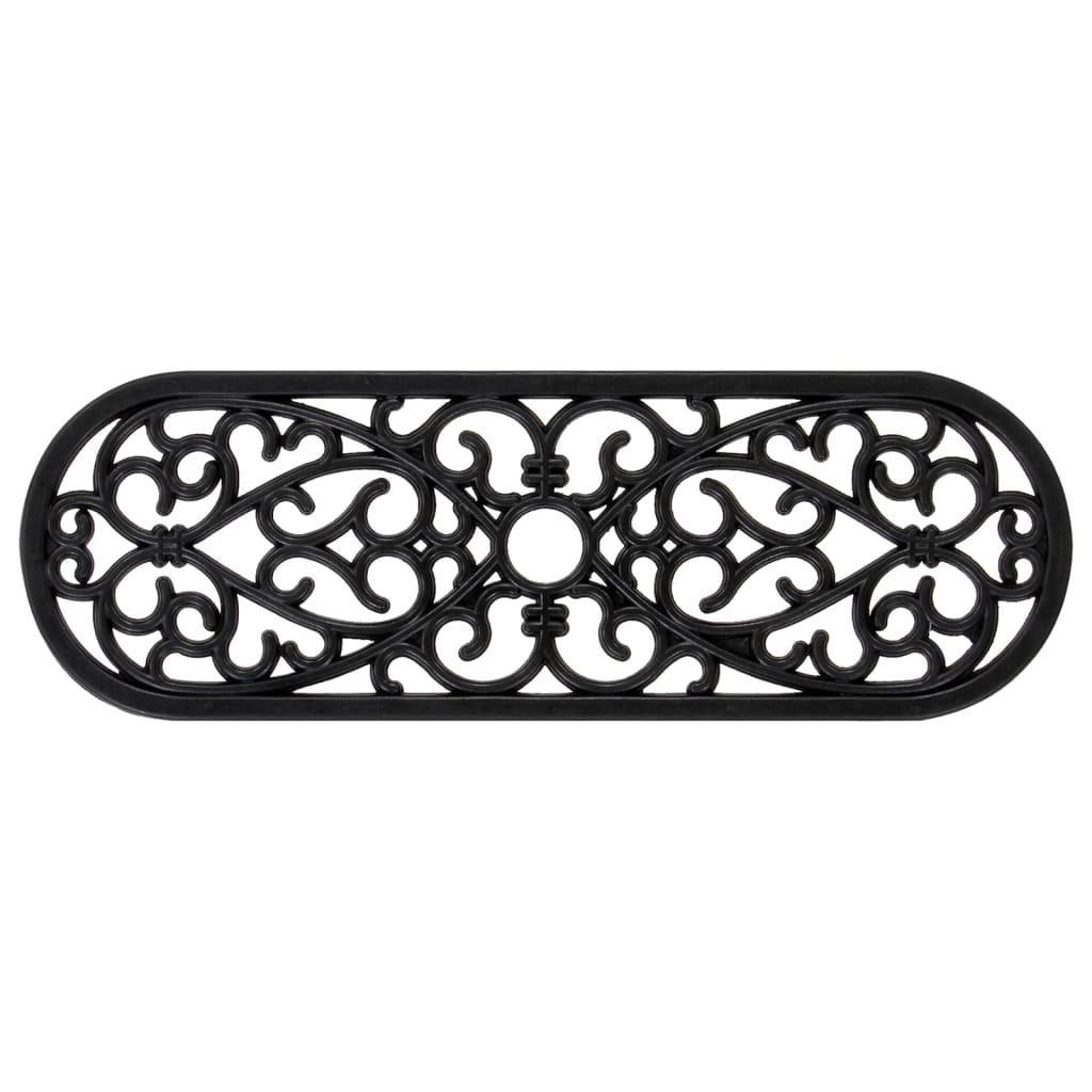 Trappemåtter 10 stk. 25x75 cm gummi