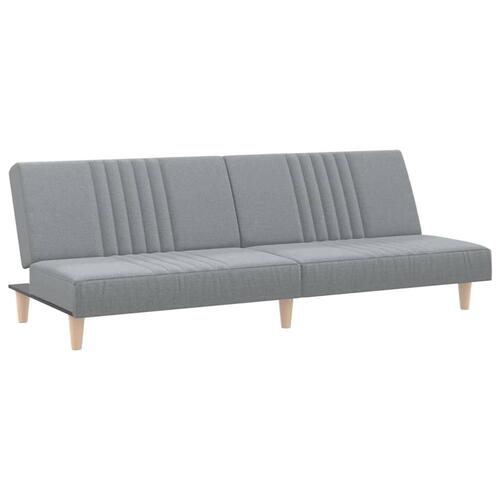 Sovesofa stof lysegrå