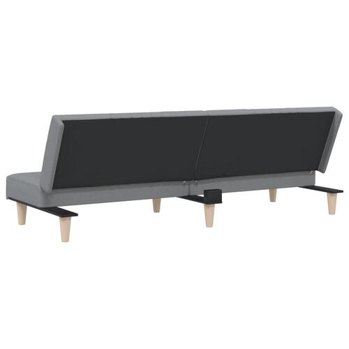 Sovesofa stof lysegrå