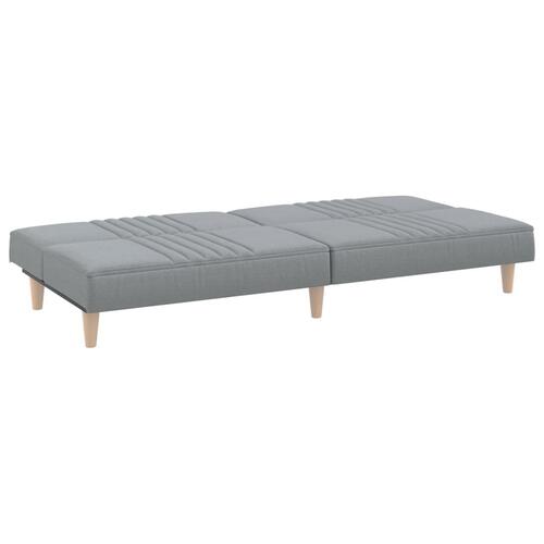 Sovesofa stof lysegrå