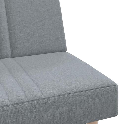 Sovesofa stof lysegrå