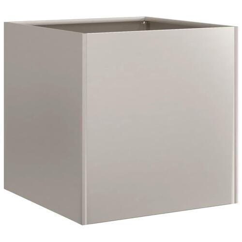 Plantekasse rustfarvet 40x40x40 cm forvitringsstål