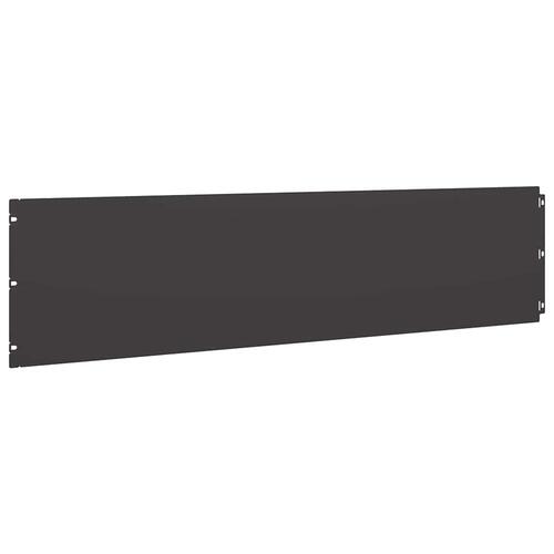 Plænekanter 10 stk. 25x103 cm koldvalset stål sort