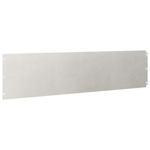 Plænekanter 10 stk. 25x103 cm rustfrit stål
