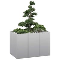 Plantekasse 120x80x80 cm galvaniseret stål
