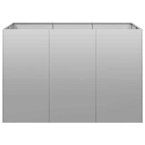 Plantekasse 120x80x80 cm galvaniseret stål