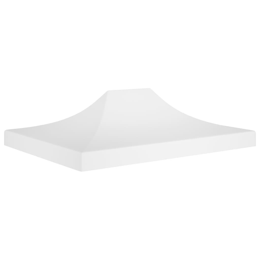 Tag til festtelt 4,5x3 m 270 g/m² hvid