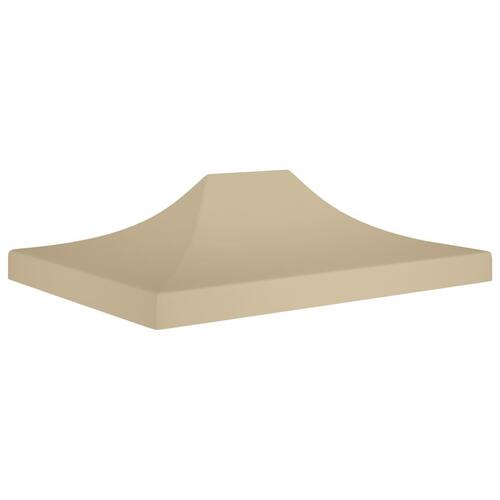 Tag til festtelt 4,5x3 m 270 g/m² beige
