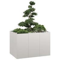 Plantekasse 120x80x80 cm rustfrit stål