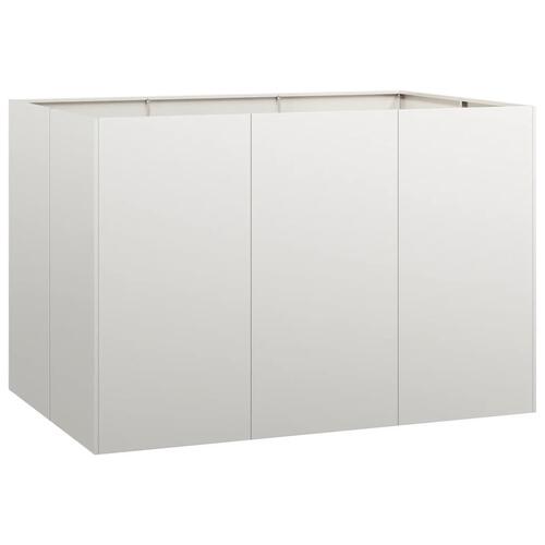 Plantekasse 120x80x80 cm rustfrit stål