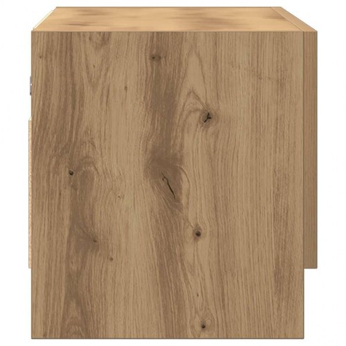 Klædeskab i konstrueret træ - 70 × 32,5 × 35 cm, egetræslook