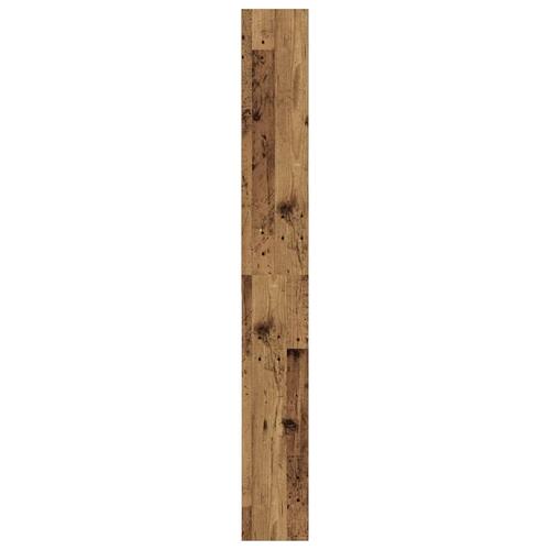 Vaskemaskineskab 64x24x190 cm antikt træ